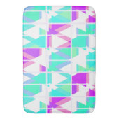 Tapis De Bain forme triangles Abstraits motif géométrique (devant Vertical)