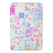 Tapis De Bain Formes géométriques Abstraites (devant Vertical)