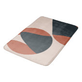 Tapis De Bain Formes organiques Tons chauds Moderne (Angle)
