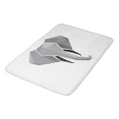 Tapis De Bain Formes simples Géométrie Tête d'éléphant (Angle)