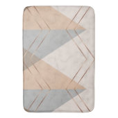 Tapis De Bain Formes triangles contemporaines (devant Vertical)