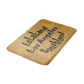 Tapis de bain formidable de Los Angeles ! (Angle)