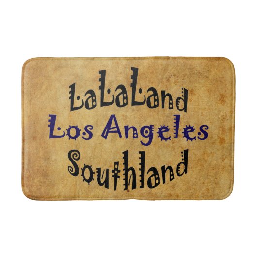 Tapis de bain formidable de Los Angeles ! (Devant)