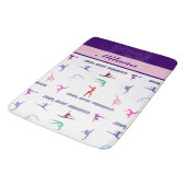Tapis De Bain Fou de la gymnastique (Angle)
