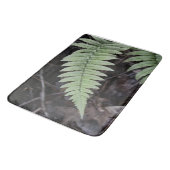 Tapis De Bain Fougères et feuille mous de teinte (Angle)