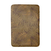 Tapis De Bain Foule automnale sur brun (Devant (Vertical))