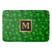 Tapis De Bain Four Leaf Clover Floral Bain Mat (Devant)