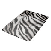 Tapis De Bain Fourrure animale zébrée et léopard (Angle)