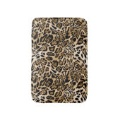Tapis De Bain Fourrure de léopard d'Afrique : Texture d'animal s (Devant (Vertical))