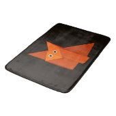 Tapis De Bain Fox mignon foncé d'origami (Angle)
