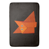 Tapis De Bain Fox mignon foncé d'origami (devant Vertical)