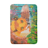 Tapis De Bain Foxy dans la forêt (Devant (Vertical))