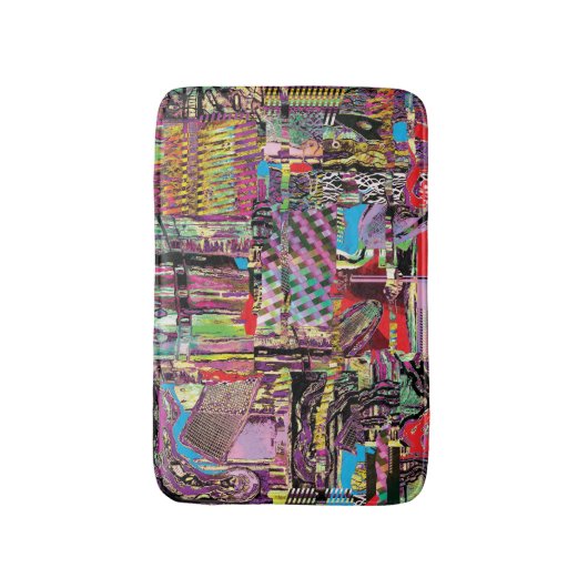 Tapis de bain – Fractales urbaines (Devant (Vertical))