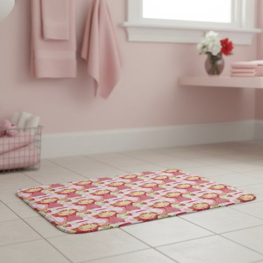 Tapis De Bain Fraise