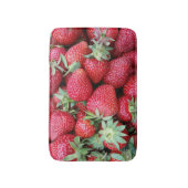 Tapis De Bain fraises fraîches (Devant (Vertical))