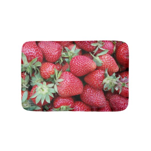 Tapis De Bain fraises fraîches (Devant)