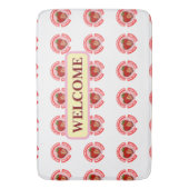 Tapis De Bain Fraises sucrées juteuses Fruit d'été (devant Vertical)