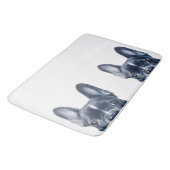 Tapis de bain français de chien de taureau (Angle)