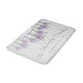 Tapis De Bain Français Farmhouse Lavender Flower Bundles sur mes (Angle)