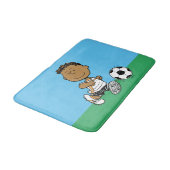 Tapis De Bain Franklin Jouer Au Football (Angle)