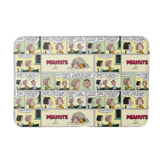 Tapis De Bain Franklin, Pepperment Patty & Marcie | Classe mathé (Devant)