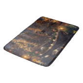 Tapis De Bain French Bulldog Christmas Festive Voyage (Angle)