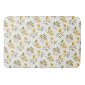 Tapis De Bain French Country Lemon Pattern Bath Mat (Devant)