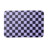Tapis De Bain French lilac checkerboard pattern (Devant)