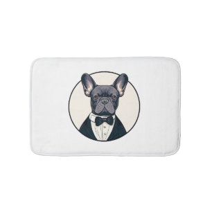 Tapis De Bain Frenchie The Gentlemen