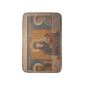 Tapis De Bain Fresque De Madonna Et Enfant (Devant (Vertical))