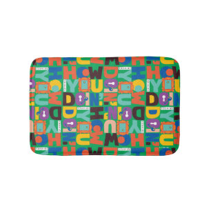 Tapis De Bain FRIENDS™ Comment vas-tu Design Vibrant