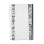 Tapis De Bain Frise grecque noire (Devant (Vertical))