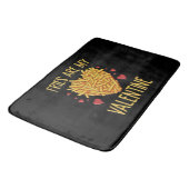 Tapis De Bain Frites Sont Mon Valentin (Angle)