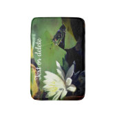 Tapis De Bain Frog Amiring Water Lily Personalized (Devant (Vertical))
