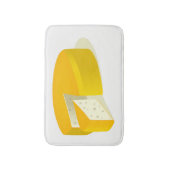 Tapis De Bain Fromage (Devant (Vertical))