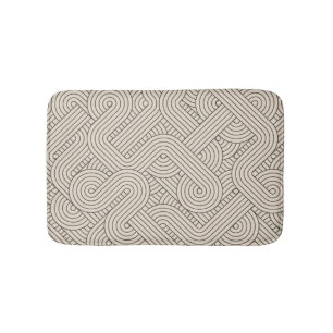 Tapis De Bain Frontière abstraite