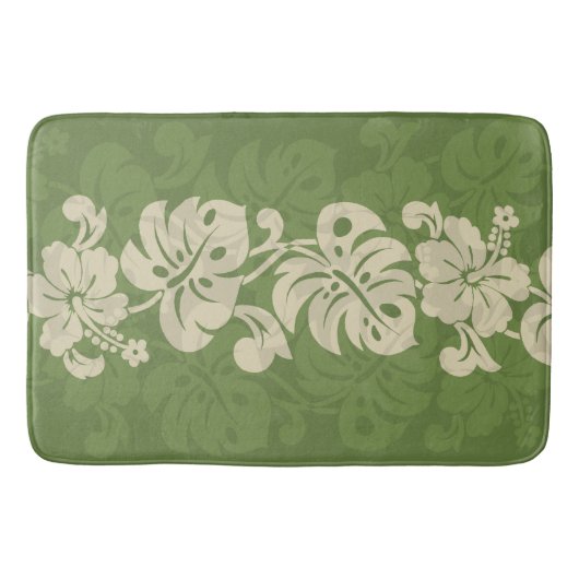 Tapis De Bain Frontière de Kalakaua Hawaiian Hibiscus KL301 (Devant)