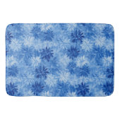 Tapis De Bain Frost bleu moderne (Devant)