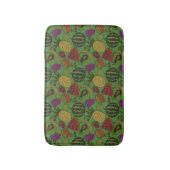 Tapis De Bain Fruit motif transparent | motif de surface de frui (Devant (Vertical))