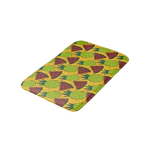 Tapis De Bain Fruit seamless pattern | Fruit surface pattern 29 (Angle)