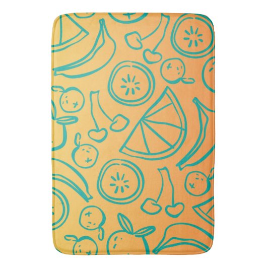 Tapis De Bain Fruits (devant Vertical)