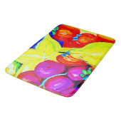 Tapis De Bain Fruits brillants et Ciels stellaires. Commandez dè (Angle)