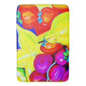 Tapis De Bain Fruits brillants et Ciels stellaires. Commandez dè (devant Vertical)