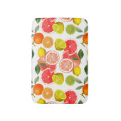 Tapis De Bain Fruits d'agrumes avec Feuilles (Devant (Vertical))