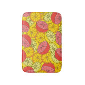 Tapis De Bain Fruits d'agrumes Motif transparent (Devant (Vertical))