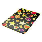 Tapis De Bain Fruits d'étoile Motif éclatant couleur (Angle)
