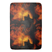 Tapis De Bain Fumée et flammes (devant Vertical)