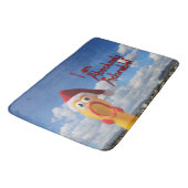 Tapis De Bain Fun Chicken Christmas Bath Mat! (Angle)