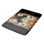 Tapis De Bain Fun Ghosts & Jack-o'-lantern Citrouilles (Angle)