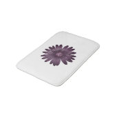 Tapis De Bain Fun marguerite violet avec centre de parties scint (Angle)